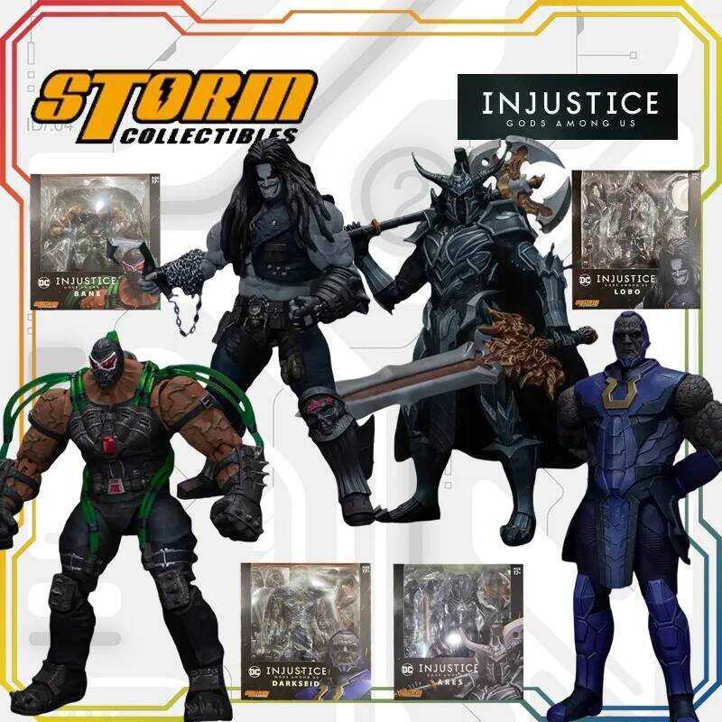 Storm Collectibles 1/12 Injustice: Gods Among Us Ares with Axe & Sword Articulated Warrior Action Fi