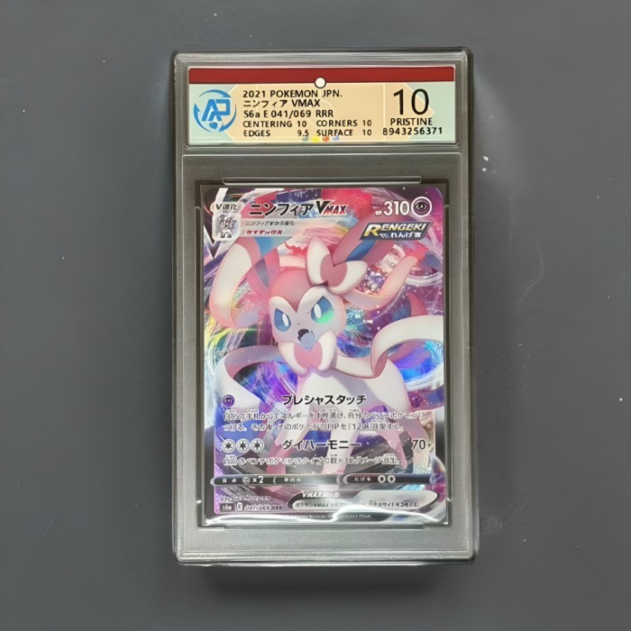 Thẻ PTCG Pokemon Fantasy Mewtwo Rayquaza Bí ẩn Mimikyu Charizard Eevee Gengar Thẻ đánh giá phiên bản