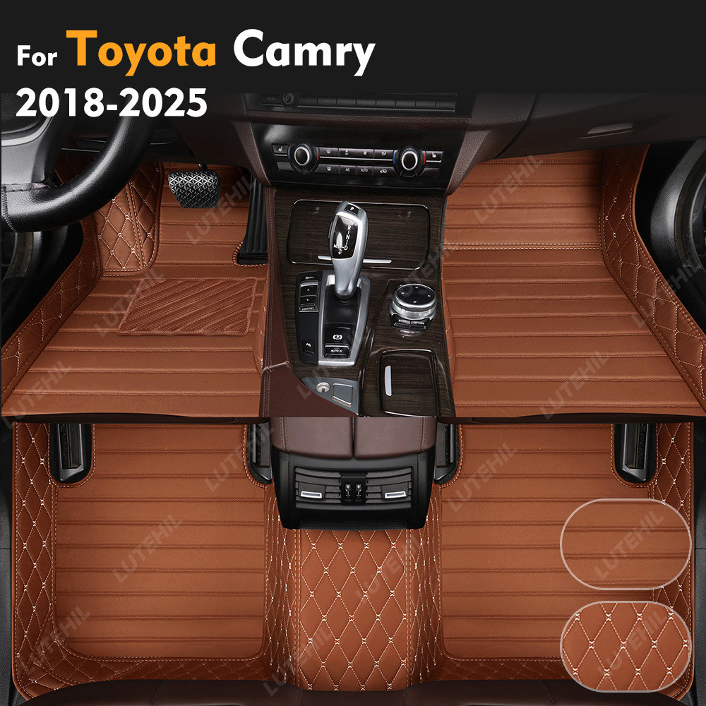 LUTEHIL Cho Xe Toyota Camry 2018-2025 2024 2023 Tùy Chỉnh Thảm Sàn Ô Tô Ô Tô Thảm Bao Phụ Kiện Nội T