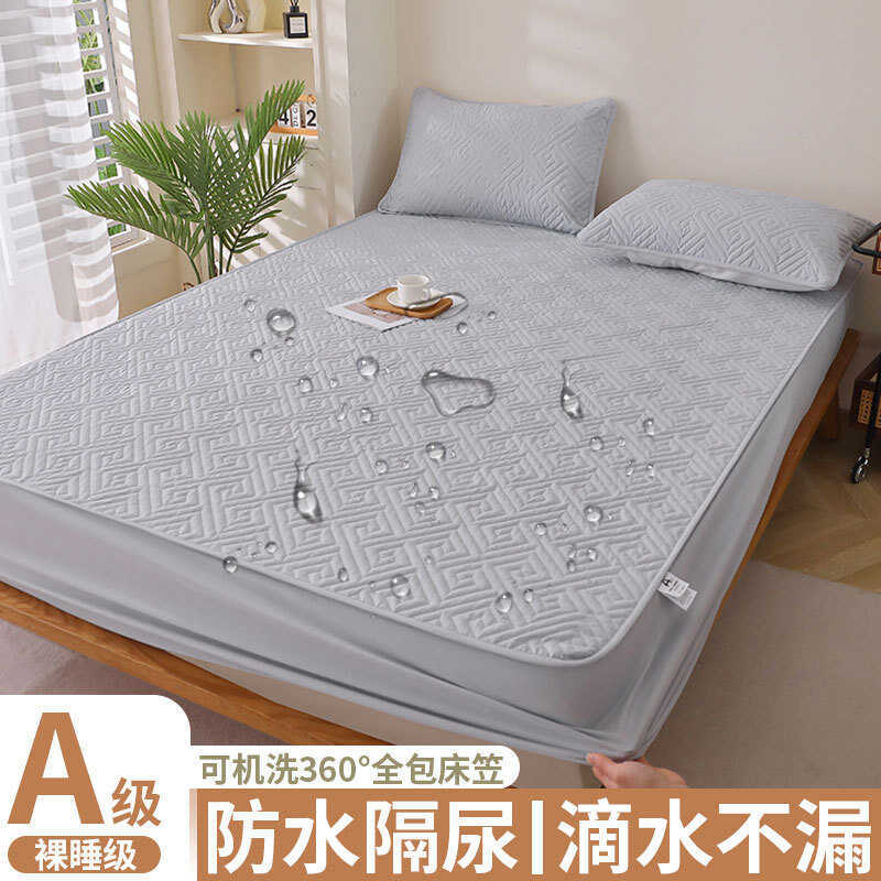 Dày Chống Thấm Nước Chăn Ga Trải Giường Nệm Bẩn Bảo Vệ Tấm Hộ Gia Đình Tatami Giường Bao Ga Trải Giư