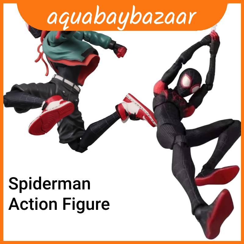 Chất lượng cao Marvel Shf Spiderman Vũ trụ song song 2 dặm Mô hình nhân vật hành động Pvc