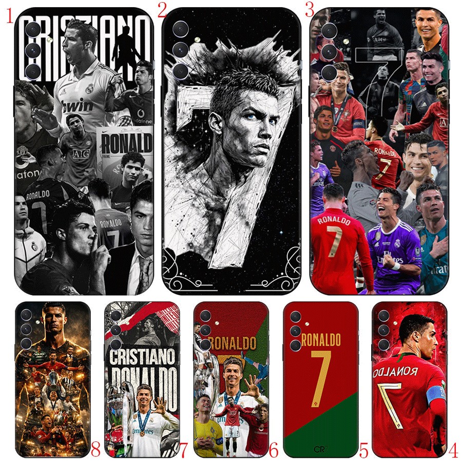 Ốp điện thoại TPU Redmi Note 10 K20 Pro Max 10S 10T 10c Vỏ mềm bảo vệ K6 Cristiano Ronaldo CR7