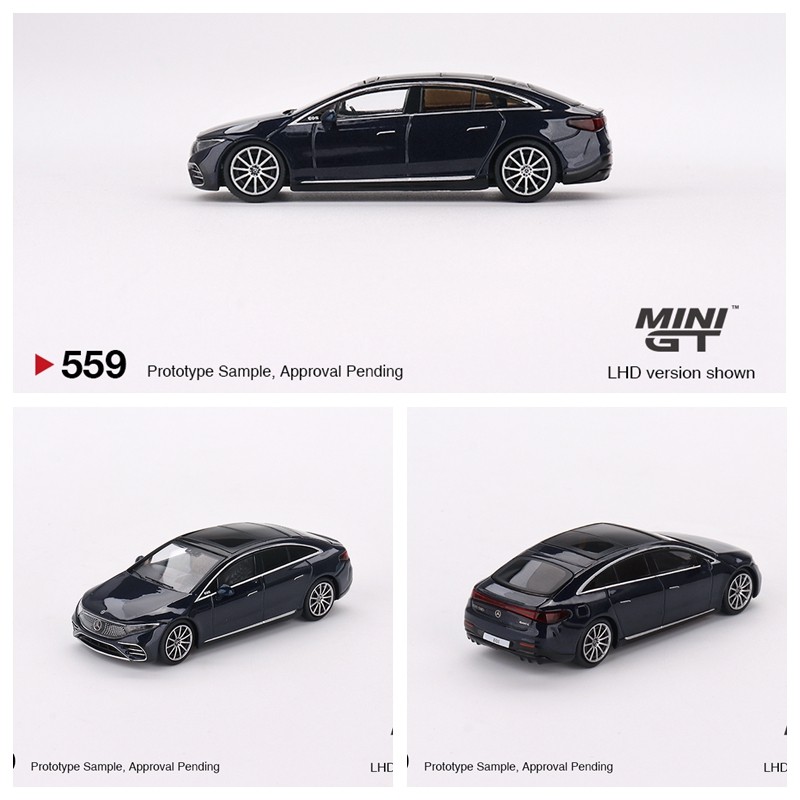 TSM MINIGT 1: 64 Benz EQS 580 4MATIC Xe Hợp Kim Mẫu Thành Phẩm Bộ Sưu Tập