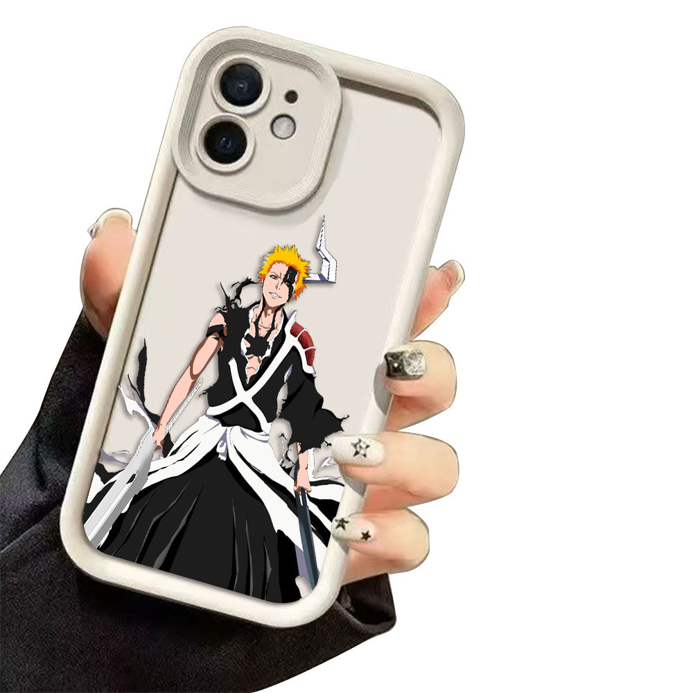 Bleach Death Lchigo Hình Ảnh Tùy Chỉnh Ốp Lưng Điện Thoại Samsung Galaxy F06 S20 S21 S22 S23 S24 FE 