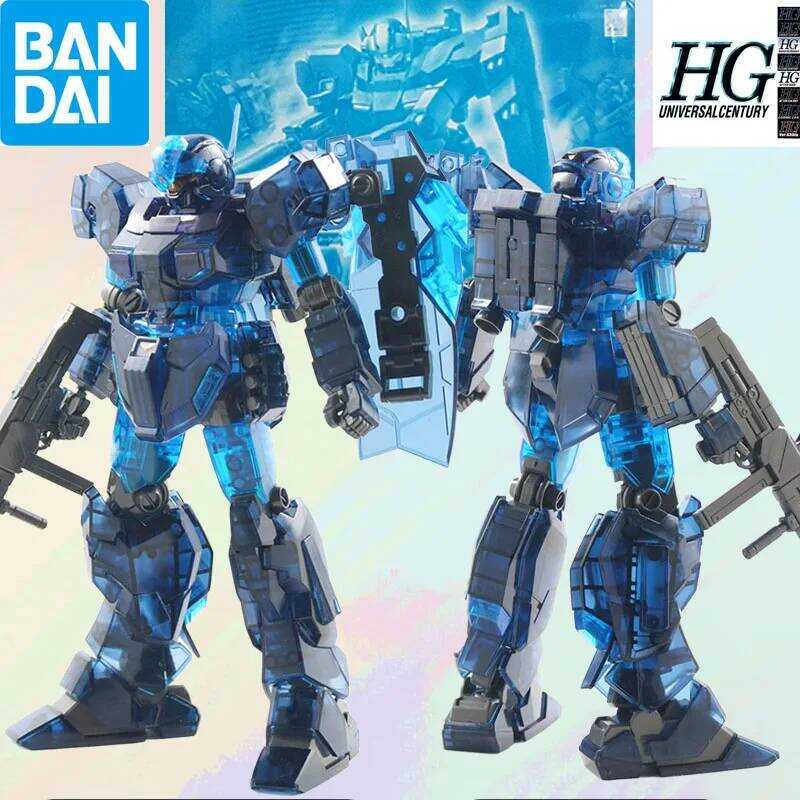 Bandai MODEL KIT GUNDAM HG 1/144 RGM-96X JESTA Anime Action Figure Assembly Toys Model Gifts For boy