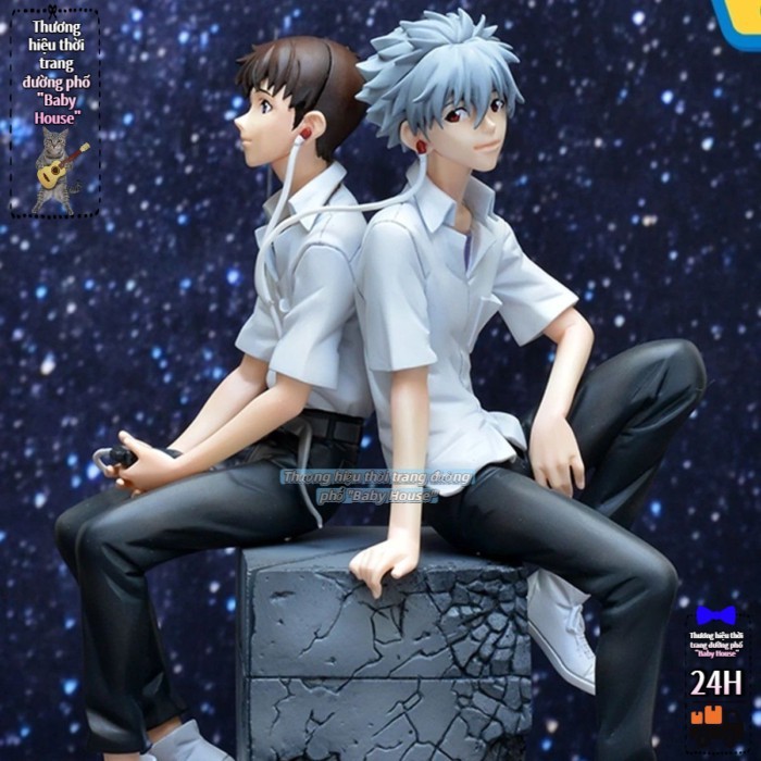 Nhân vật phong cảnh Neon Genesis Evangelion Shinji Nagisa Kaoru