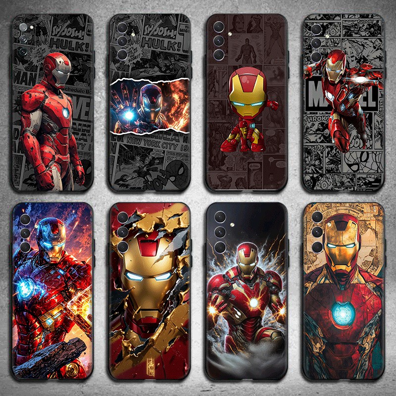 Dành Cho Samsung J730 J7 Pro S6 S7 Edge S8 S9 S10 Plus Ốp Điện Thoại TPU Vỏ Mềm Bảo Vệ iron man