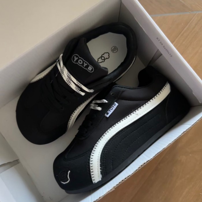 Korean Retro Moral Training Shoes For Women, New Popular Campus Versatile Casual Shoes, Student