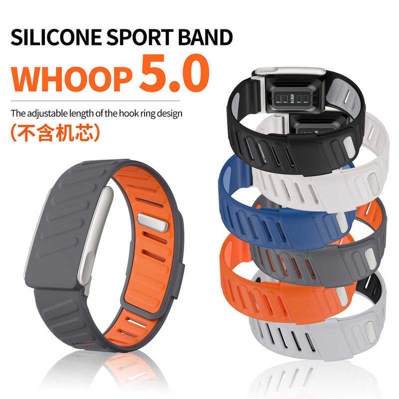 Dây đeo Whoop Whoop5.0 Thích hợp cho dây đeo silicon Dây đeo whoop thể thao đồng hồ thông minh ECG