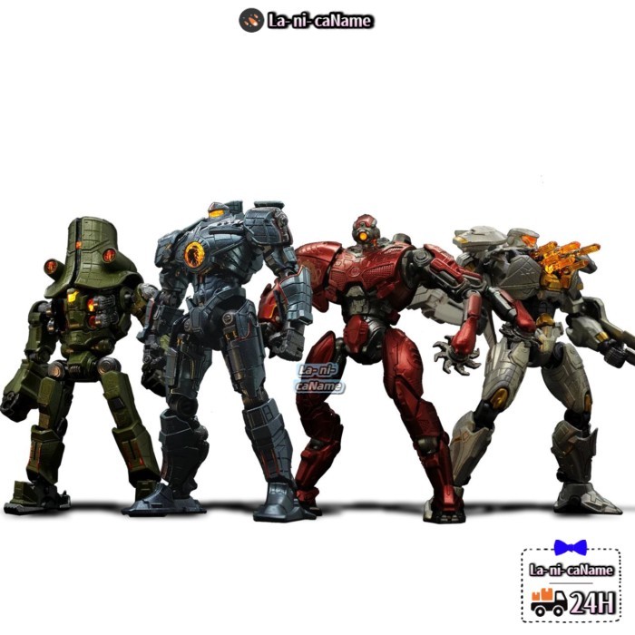 Imperial Sky Pacific Rim Revenge Wanderer & Storm Red & Cherno Alpha mô hình lắp ráp