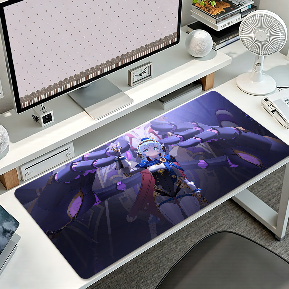 Genshin Impact Ineffa Mouse Pad Chống Trơn Trượt Dày MousePad Sinh Viên Chơi Game Lockedge Đệm Văn P