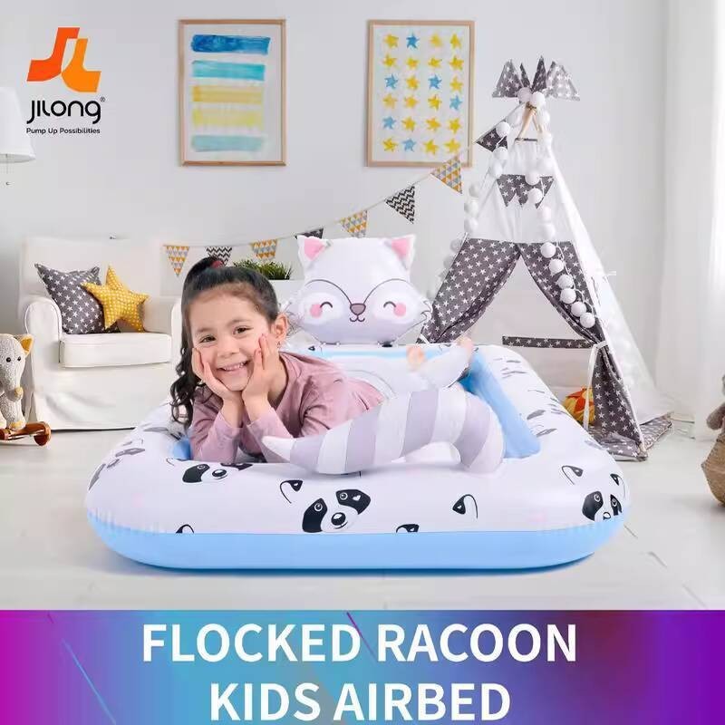 [ 𝐇𝐎𝐓 𝐃𝐄𝐀𝐋] JILONG lười gấp nệm ngủ có lớp nhung nâng cao Giường hơi di động cho trẻ em