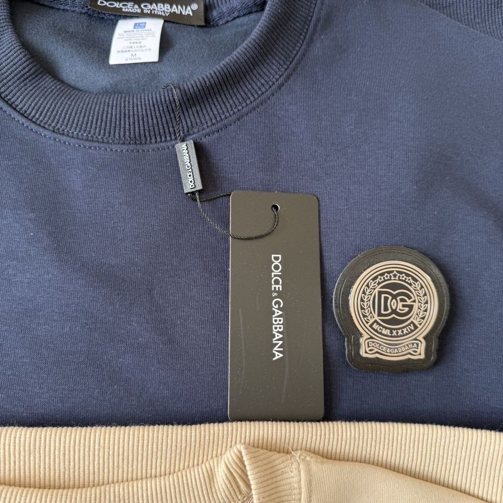 Dolce & Gabbana Áo Len Nam Thu Đông, Phong Cách Công Nghiệp, Thích Hợp Hàng Ngày