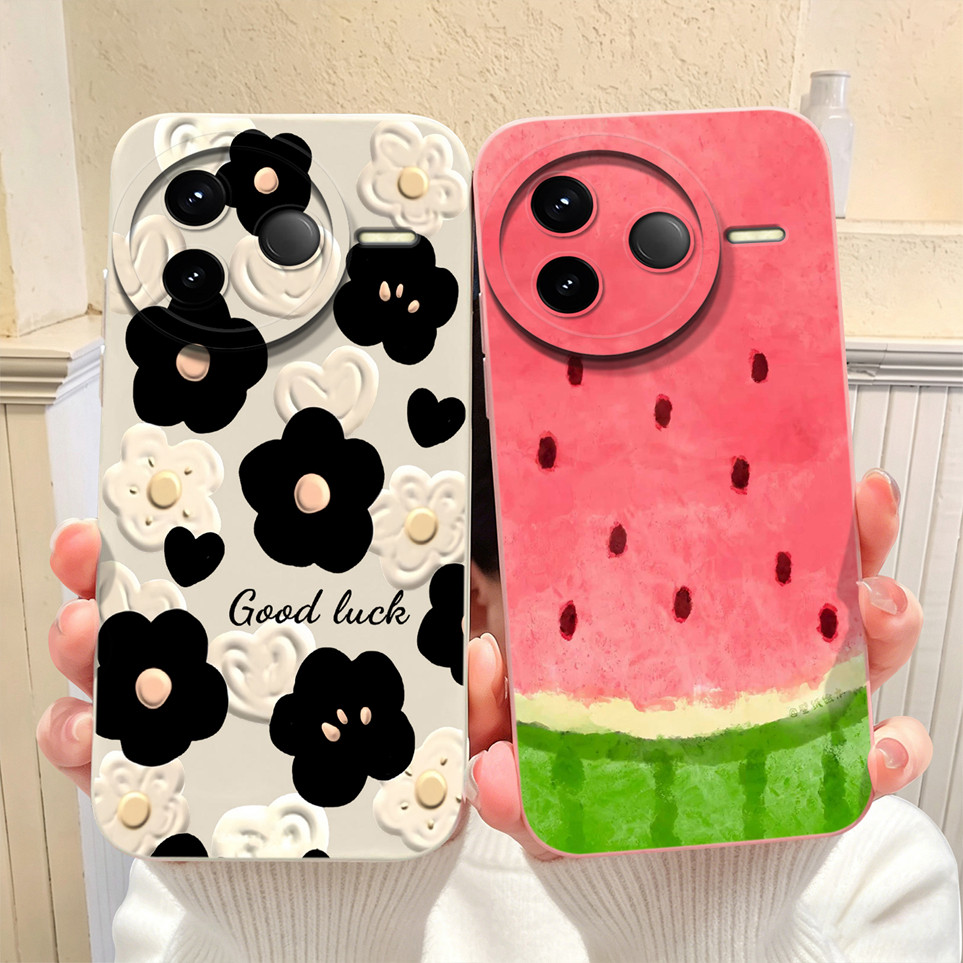 Dành Cho Xiaomi Redmi K80Pro K80 Ốp Lưng Cho Chất Lỏng Dưa Hấu Xinh Đẹp Chất Lượng Cao Cho K80 Pro Ố