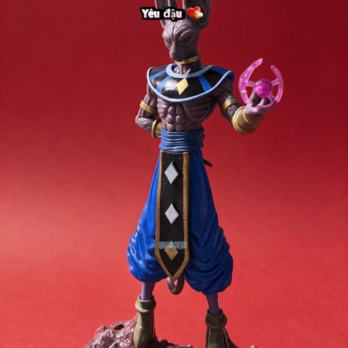 『CUPON』Phiên Bản Trung Quốc 30CM Anime GK Lớn Vật Trang Trí Để Bàn Thần Hủy Diệt Rồng Bóng Beerus M