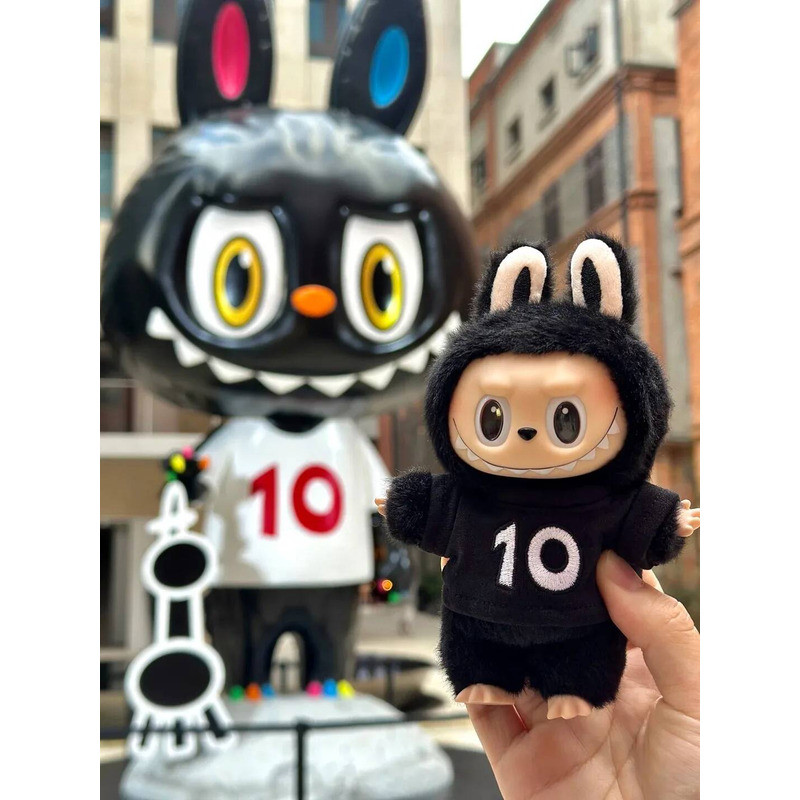 POPMART Labubu Limited Edition Mini ZIMOMO Ton 10cm Height THE MONSTERS 10th Anniversary Tour Exhibi