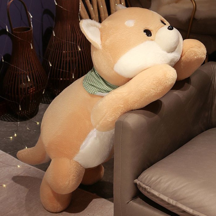Búp bê Akita Inu Chó đồ chơi sang trọng Búp bê Shiba Inu dễ thương