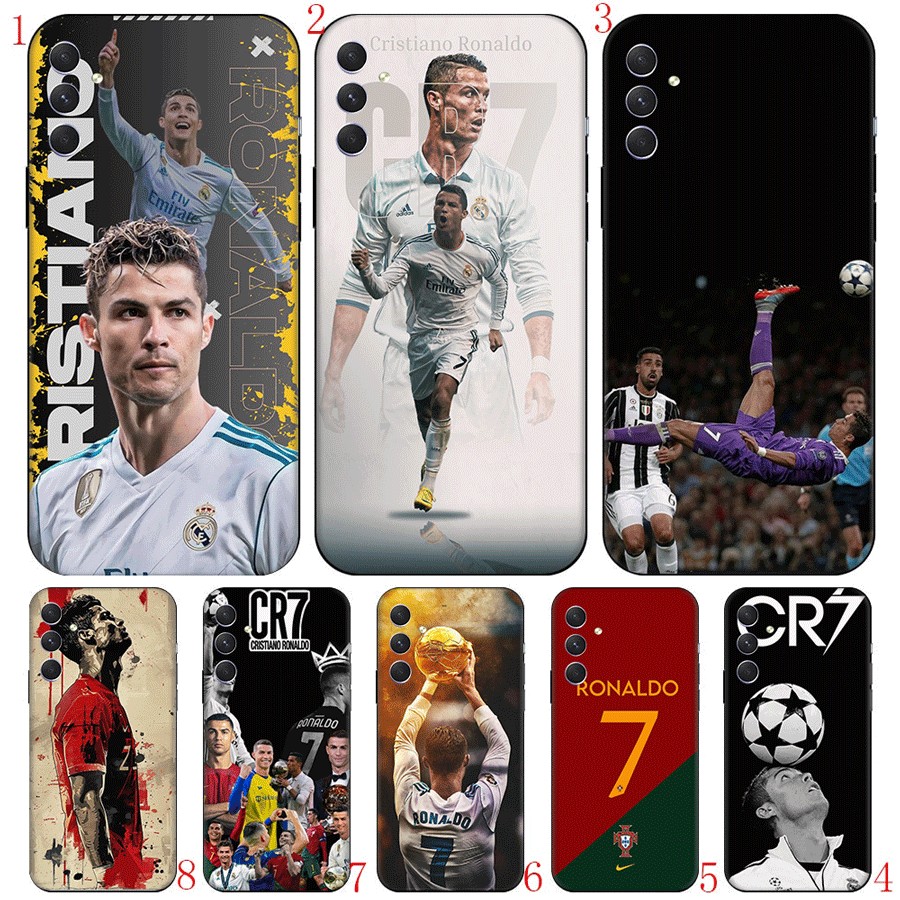 Ốp điện thoại TPU Xiaomi Mi 8 Lite Poco F3 F4 M3 X4 Pro X3 NFC GT Vỏ mềm bảo vệ K20 Cristiano Ronald