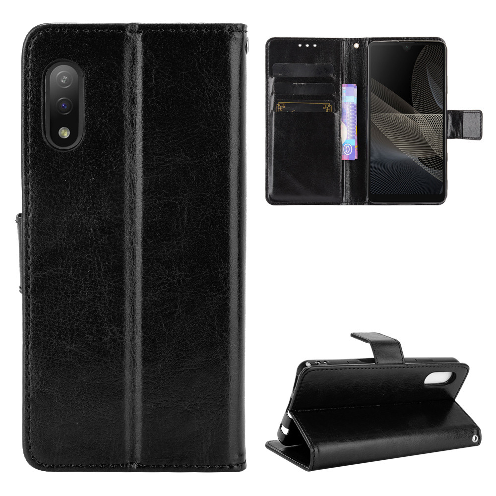 Ví Da Dành Cho Sony Xperia Ace II III L3 L4 Xperia Pro-I XZ2 XZ3 Khe Cắm Thẻ Lật Vỏ Điện Thoại