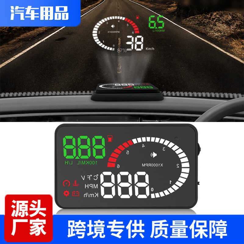 Cổ Điển X6 Xe HUD HUD Đầu Màn Hình Chiếu Xe Ô Tô OBD2 Tốc Độ Ô Tô Nhiệt Độ Nước Vôn Kế