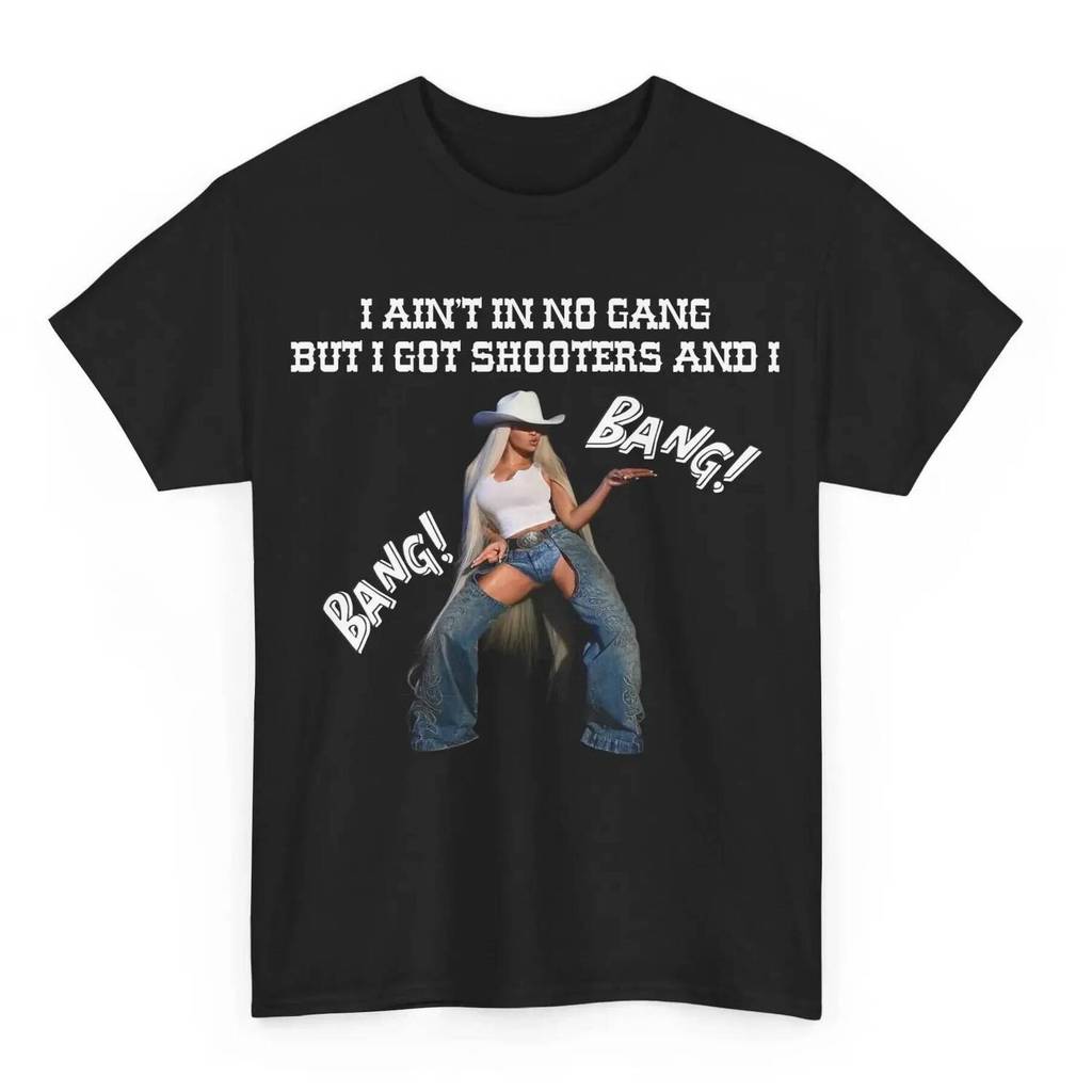 Áo thun Beyonce Cowboy Carter Spaghetti Bang Lời bài hát Beyhive độc quyền