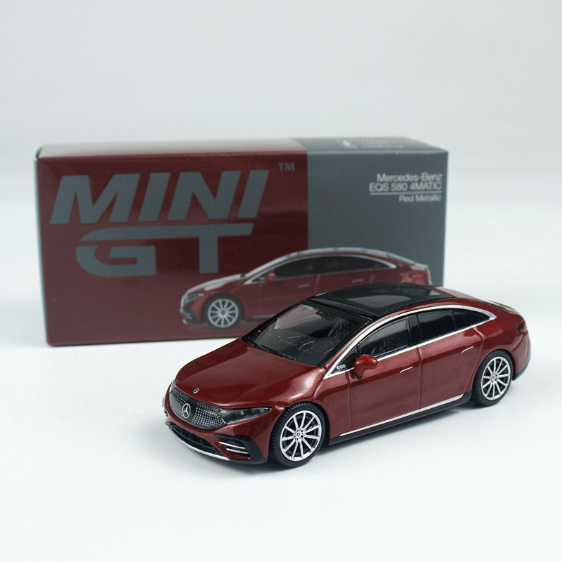 MINIGT 1: 64 Benz EQS 580 Mẫu xe hợp kim 4MATIC 970 #Finished Sản phẩm