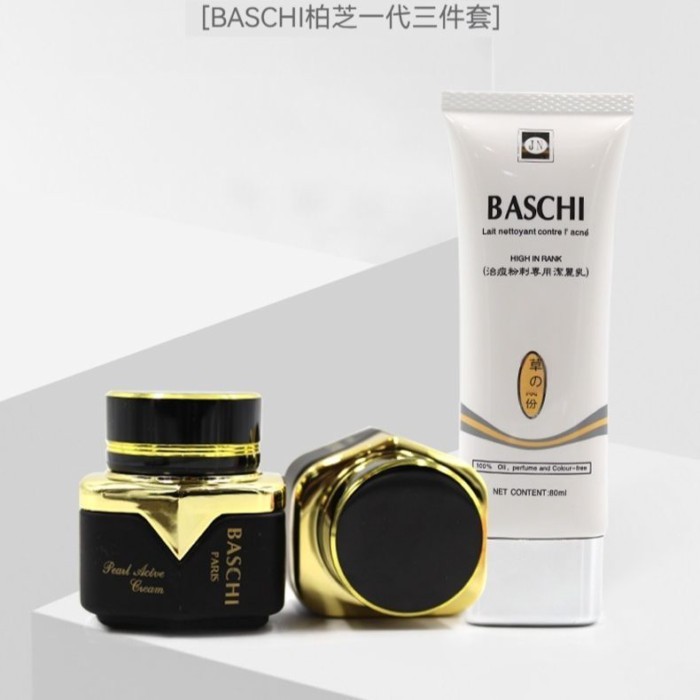 Sản phẩm chính hãng Đài Loan BASCHI BASCHI Làm sáng tông màu da xỉn màu Loại bỏ kem ban ngày màu vàn
