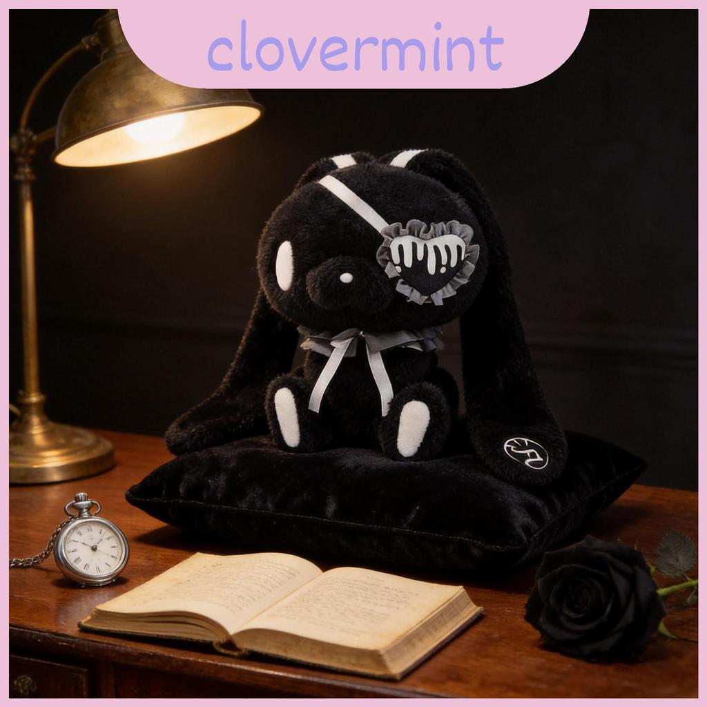 Gloomy Bunny Gothic Miếng Dán Mắt Cartoonstyle Hình Sang Trọng Có Vòng Treo Bàn Văn Phòng Cho