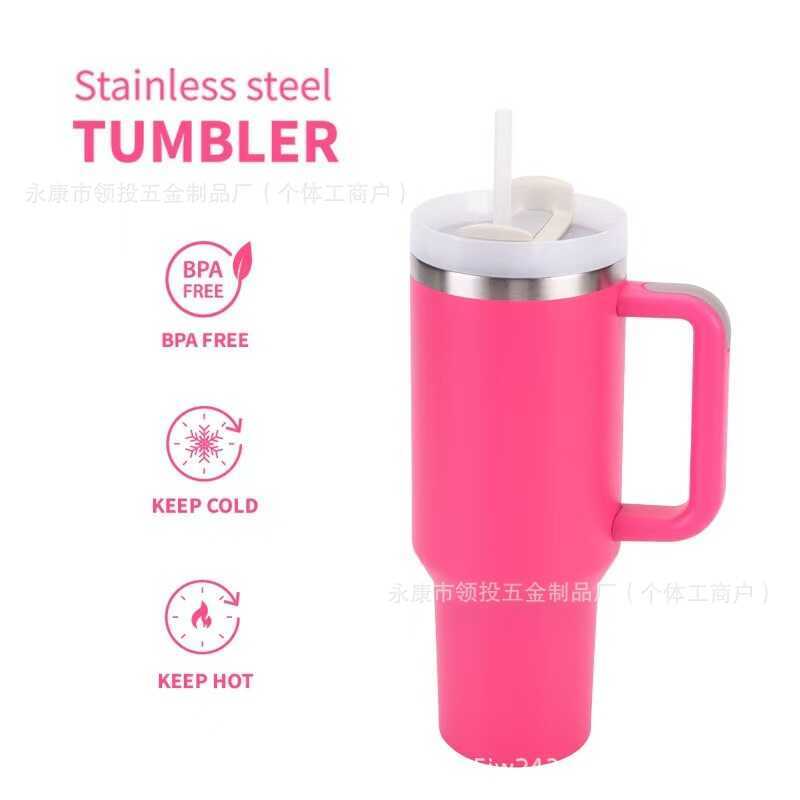 Stanley Thermos Cup stanley14oz Phong Cách Hoa Cùng Phong Cách Giữ Nhiệt Cup Ice Master Cup