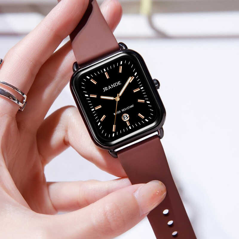 GRANDE JRANDE Đồng hồ thạch anh nữ sang trọng Đồng hồ phù hợp thông thường dành cho nữ sinh viên Tầm