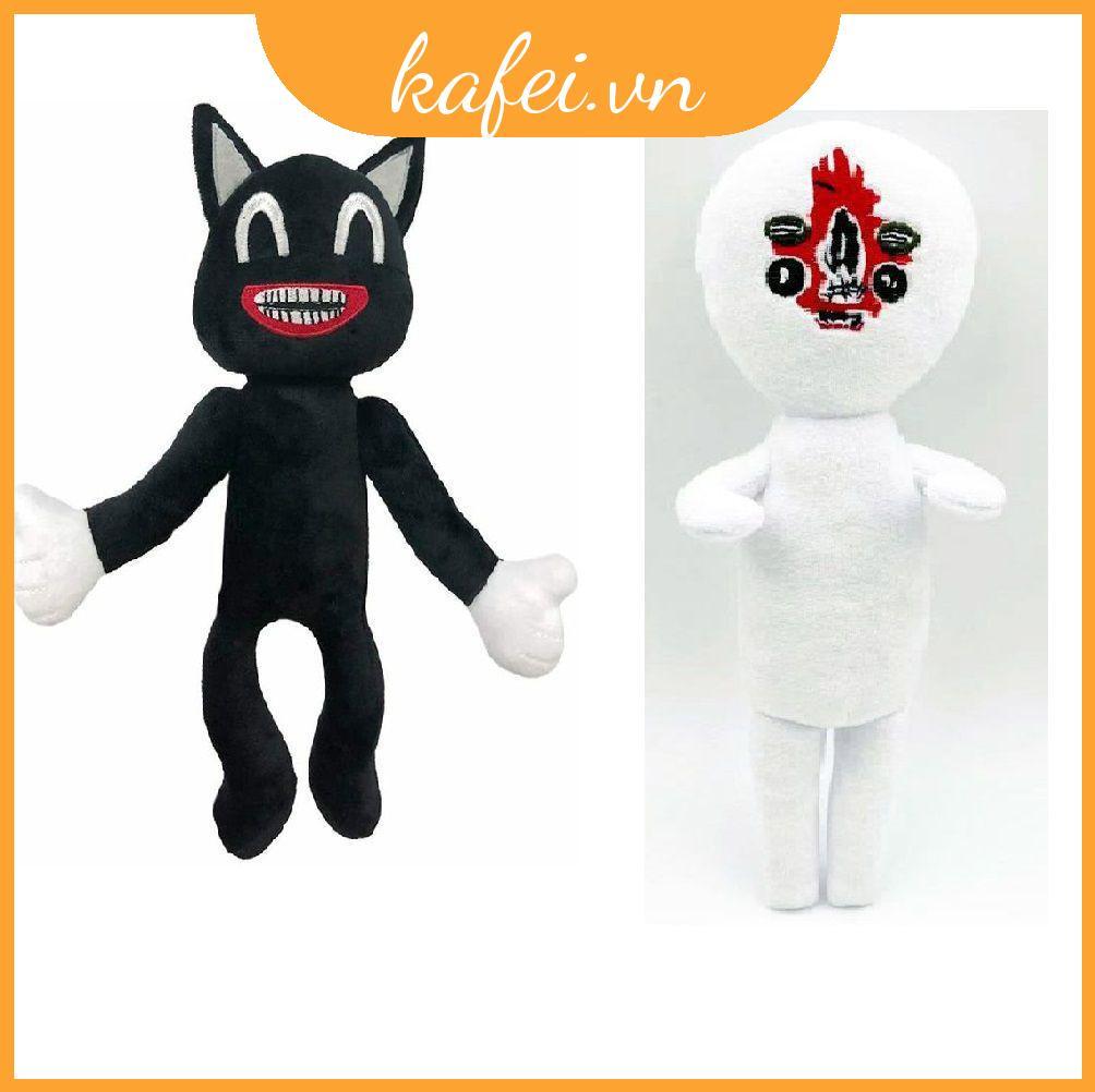 Set 2 đồ chơi nhồi bông Hình Mèo Đen Scp 173