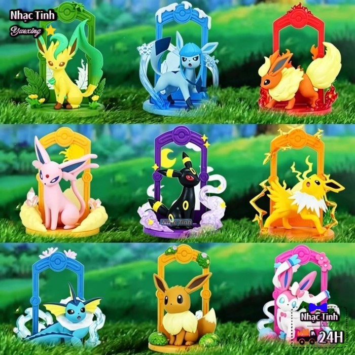 Đồ chơi  Let's Go Eevee Blind Box Series Đồ trang trí hình hợp thời trang Quà tặng ngày lễ