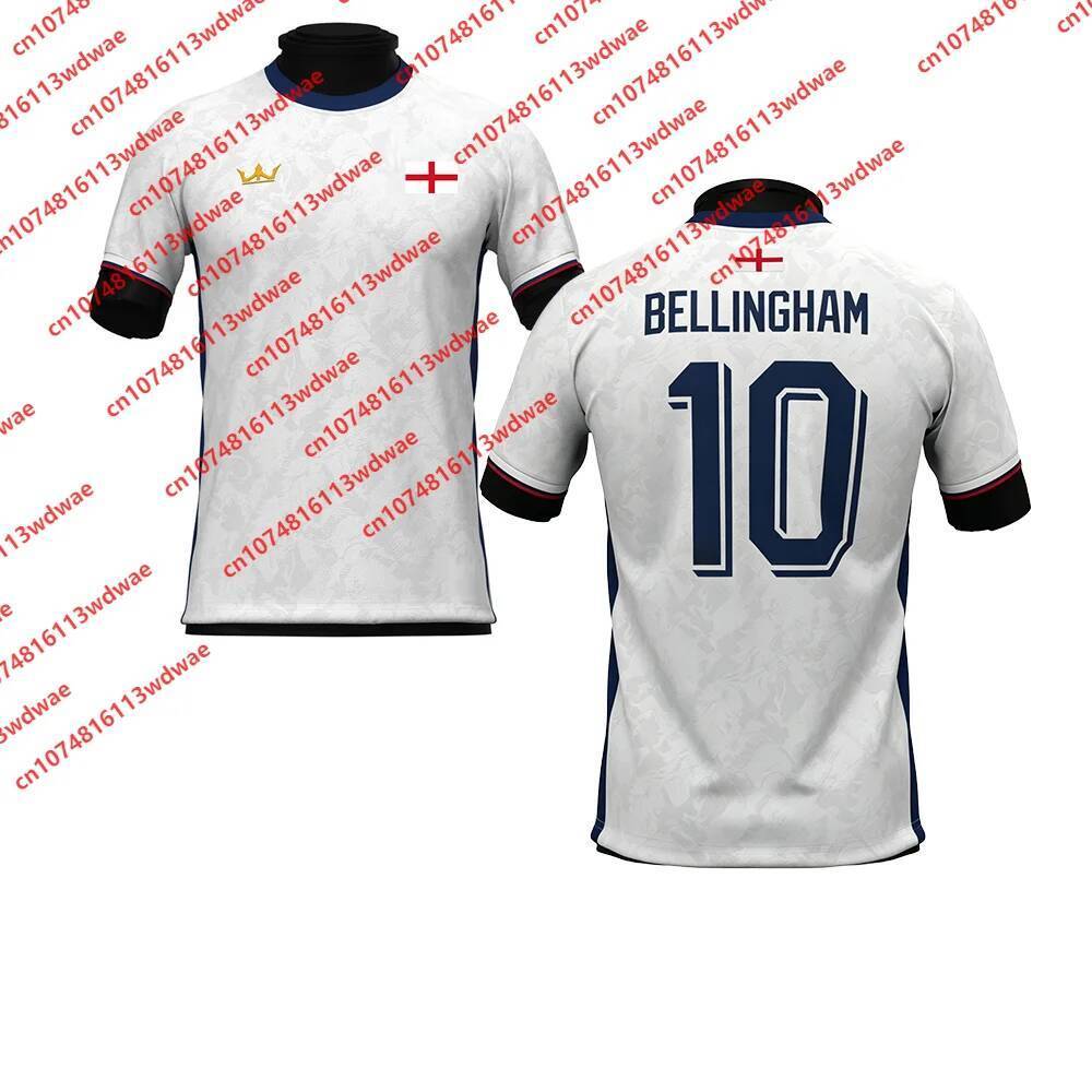 Quần áo phong cách Anh Áo bóng đá nhanh khô Bellingham 10 Jersey Áo bóng đá ngoài trời Kane 9 Phiên 