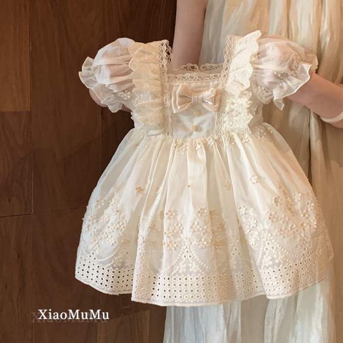 Bé Gái Lolita Đầm Một Tuổi Đầm Bé Sinh Nhật Cho Bé Gái Pháp Đầm Công Chúa