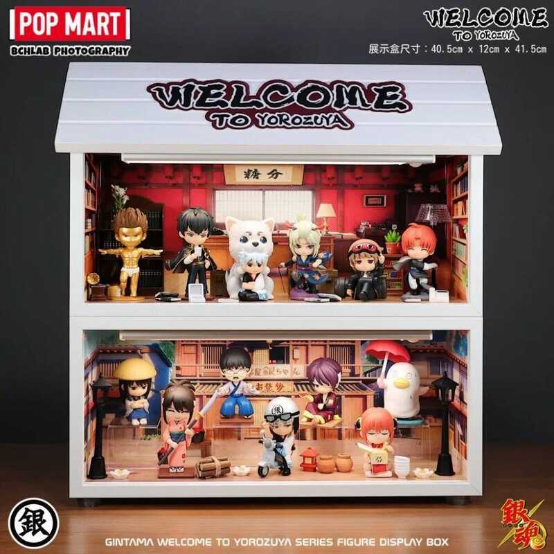 POP MART Gintama Welcome To Torozuya Series Blind Box Anime Figure Ornament Collection Cute Toys Gif