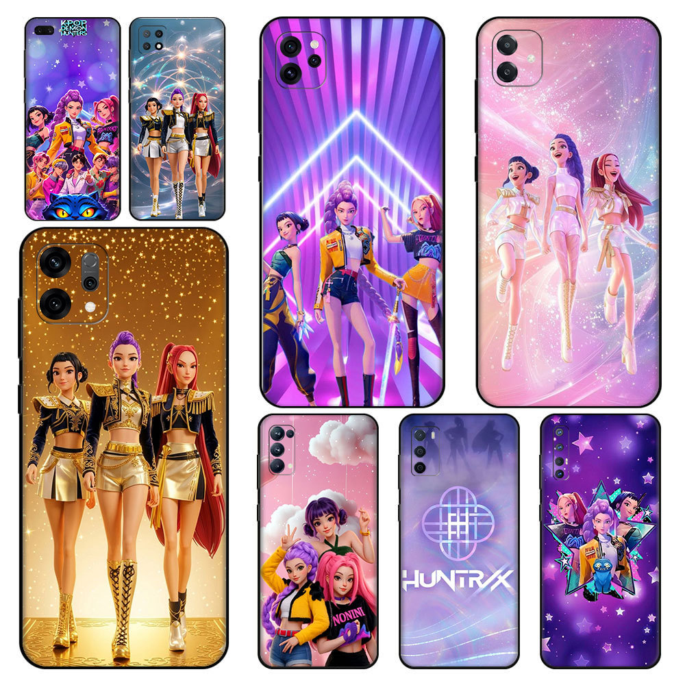 Phim hoạt hình hoạt hình KPop Demon Hunters  M3 cho OPPO R9 F1 Plus R9S Reno 2 5 2Z 2F 3 4 Pro 5F Li
