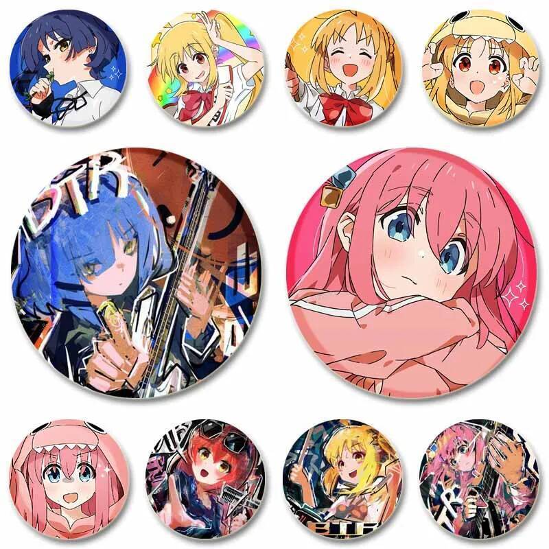 Bocchi The Rock Hình Huy Hiệu Anime Ryou Yamada Hitori Gotoh Ikyuo Kita Nijika Ijichi Trâm Cài Áo Ka