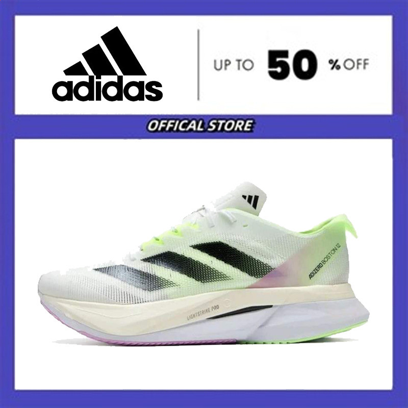 100% ORIGINAL Adidas Adizero Boston 12 IG3321 Men's And Women's Sports Shoes