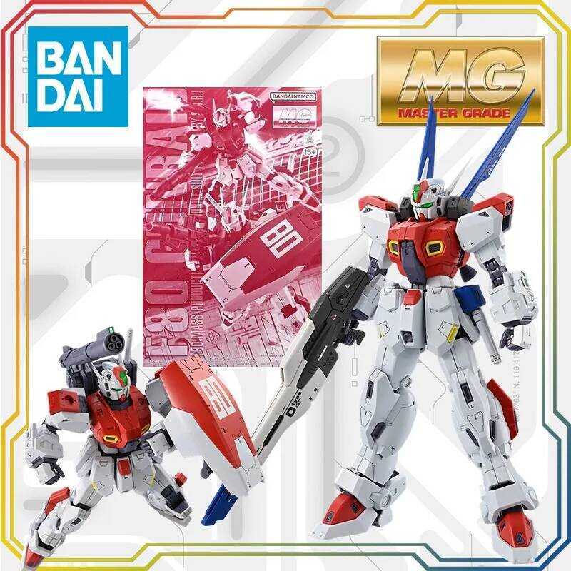 BANDAI MG 1/100 MOBILE SUIT GUNDAM F90 GUNRAID Gunpla Anime Action Figure Assembly Toys Model