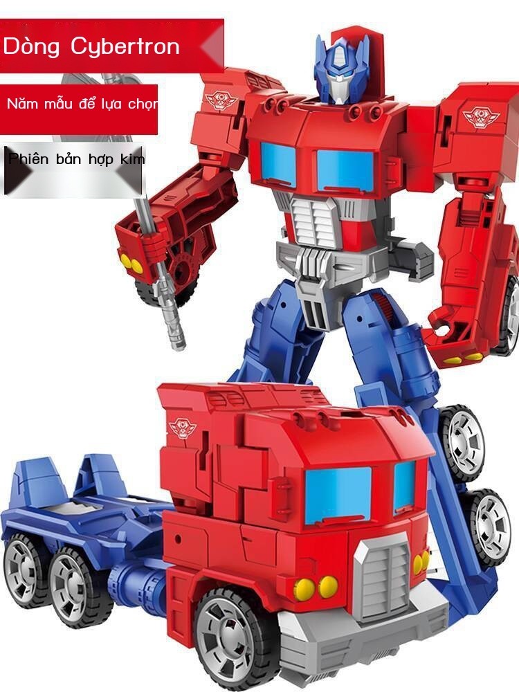 Đồ chơi biến hình xe King Kong Robot Bumblebee Optimus Figure Dinobot phiên bản hợp kim chính thức