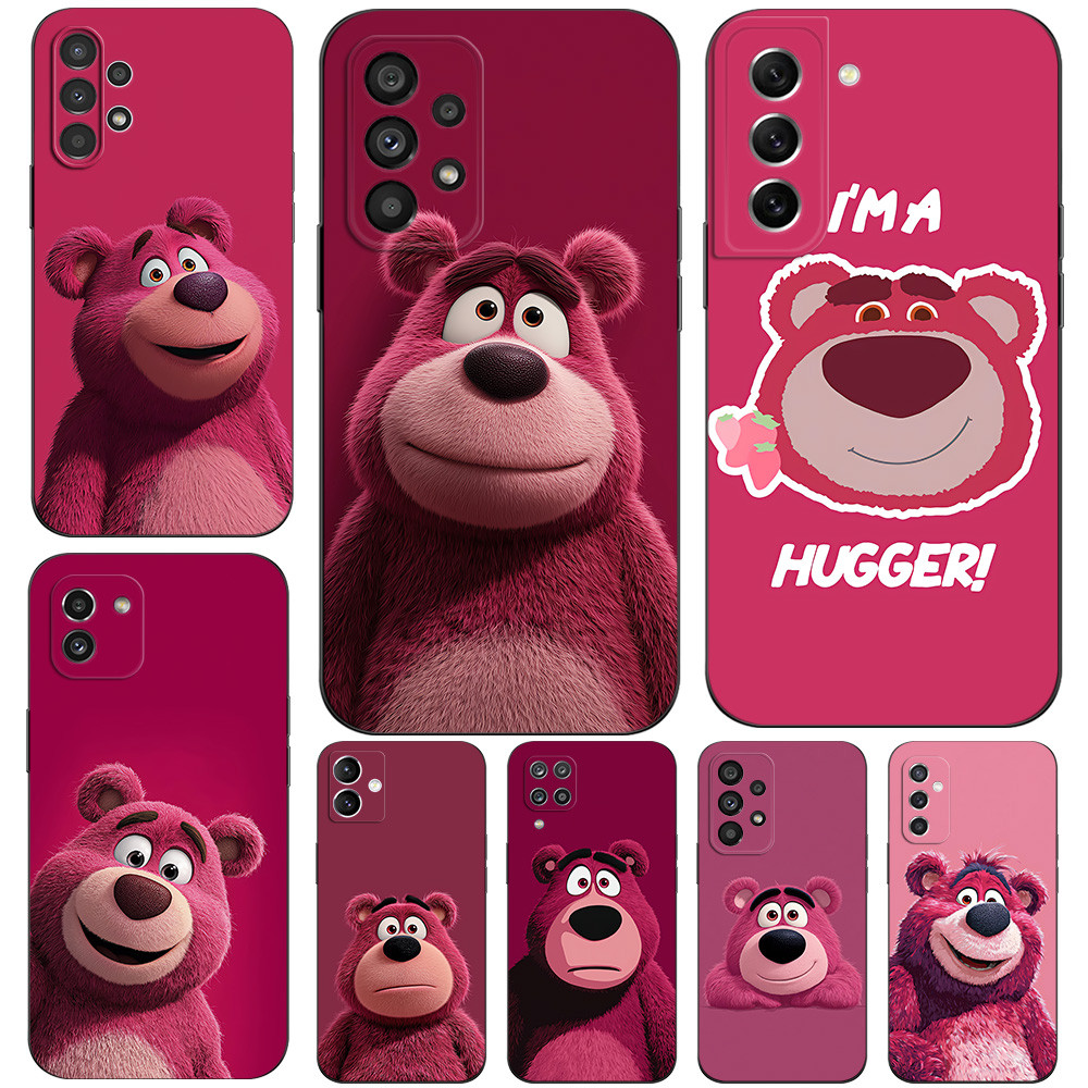 Ốp Lưng Cho Samsung Galaxy A23 4G LTE M34 A33 A53 A73 4G 5GSoft Silicon Vỏ Điện Thoại Đen tpu Hồng D