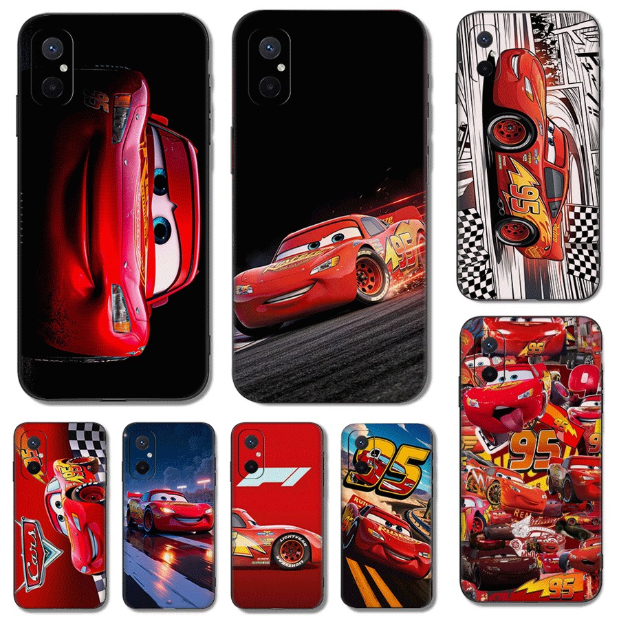 Dành Cho Redmi Note 4 13 14 Pro Plus Turbo TPU Vỏ Điện Thoại Vỏ Mềm Bảo Vệ R9 Lightning Mcqueen 95