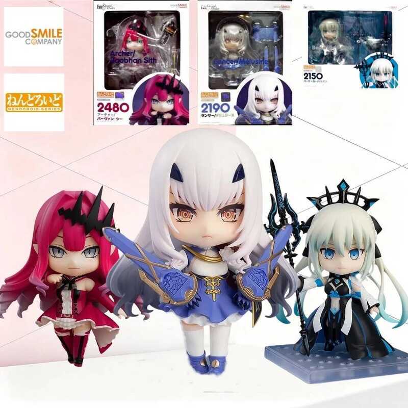 Nendoroid Fate/Grand Order FGO Action Figures Set #2150 Morgan #2480 Baobhan Sith #2190 Melusine 100