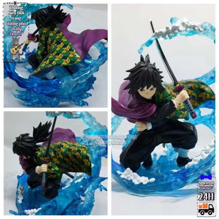 Figures Demon Slayer ZERO Tomioka Giyuu Breath Of Water Doll Model Boxed Figure