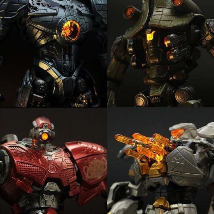『CUPON』Mô hình lắp ráp Pacific Rim Revenge Ranger & Storm Red & Cherno Alpha & Eureka