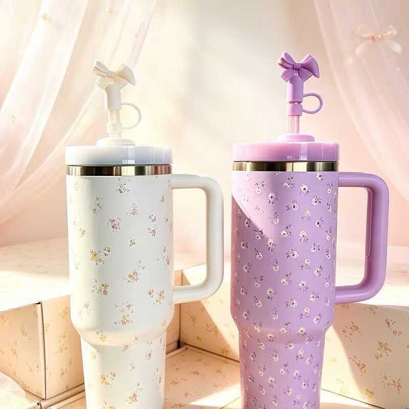 Stanley Stanley Thermos Cup Color 40oz Car Cup Ice Master Cup Thép không gỉ Thermos Cup