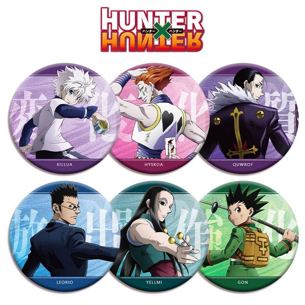Anime HUNTER × HUNTER GON FREECSS Killua Zoldyck Feitan Pōtoo Cosplay COSTUME Huy hiệu Pin SPTE Tinp