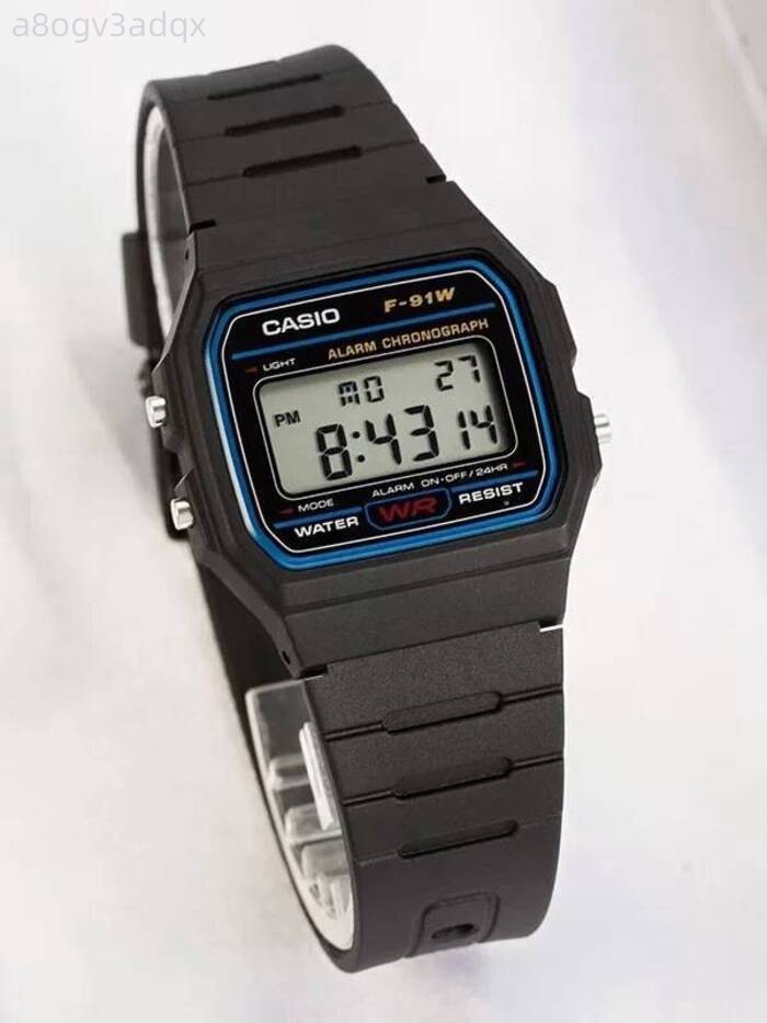 [Đa Năng] Đồng CASIO Casio nhỏ vuông retro cho sinh viên, chống nước, đồng hồ điện tử unisex F91W