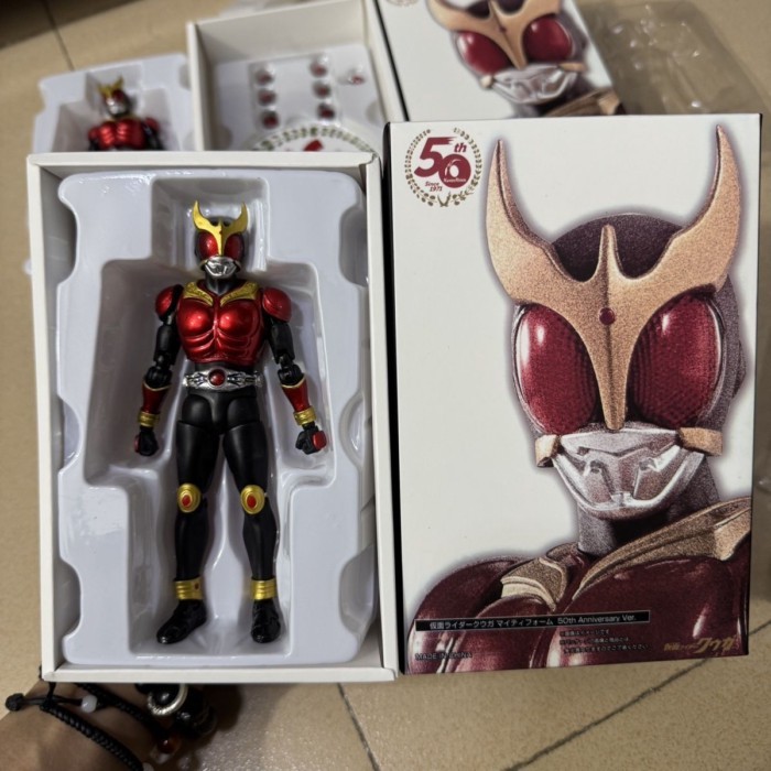 Thương hiệu mới SHF ko xương thật khắc KUUGA toàn năng dạng Onodera Kuuga di chuyển được hình mẫu k