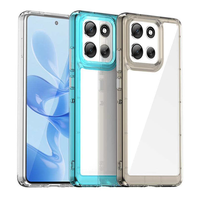 Ốp Giáp Chống Sốc Trong Suốt Sang Trọng Cho Motorola Moto S50 Neo X50 Ultra X70 Air Pro G87 G86 G85 